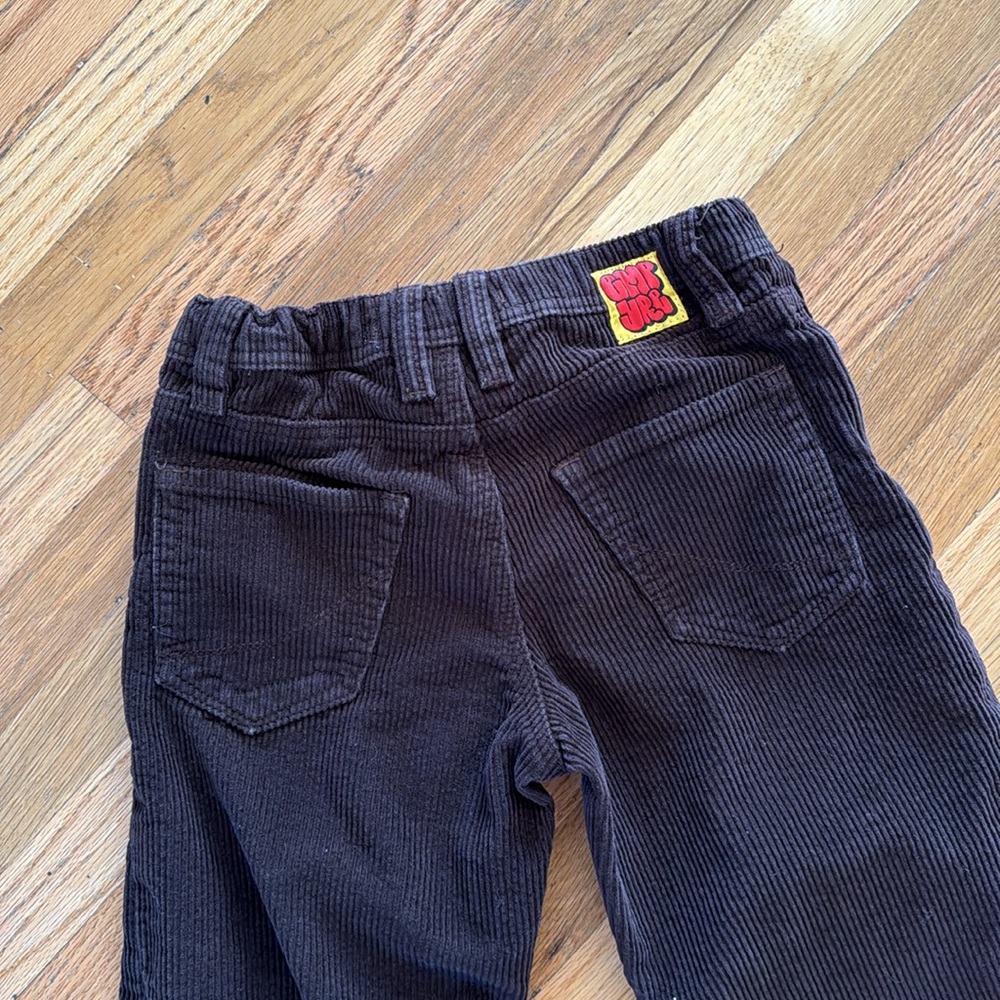 Empyre Kids' Loose Fit Brown Corduroy Skate Pants 24